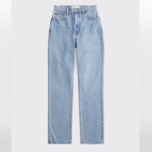 Abercrombie 90s Straight Ultra High Rise Jeans 29 8R